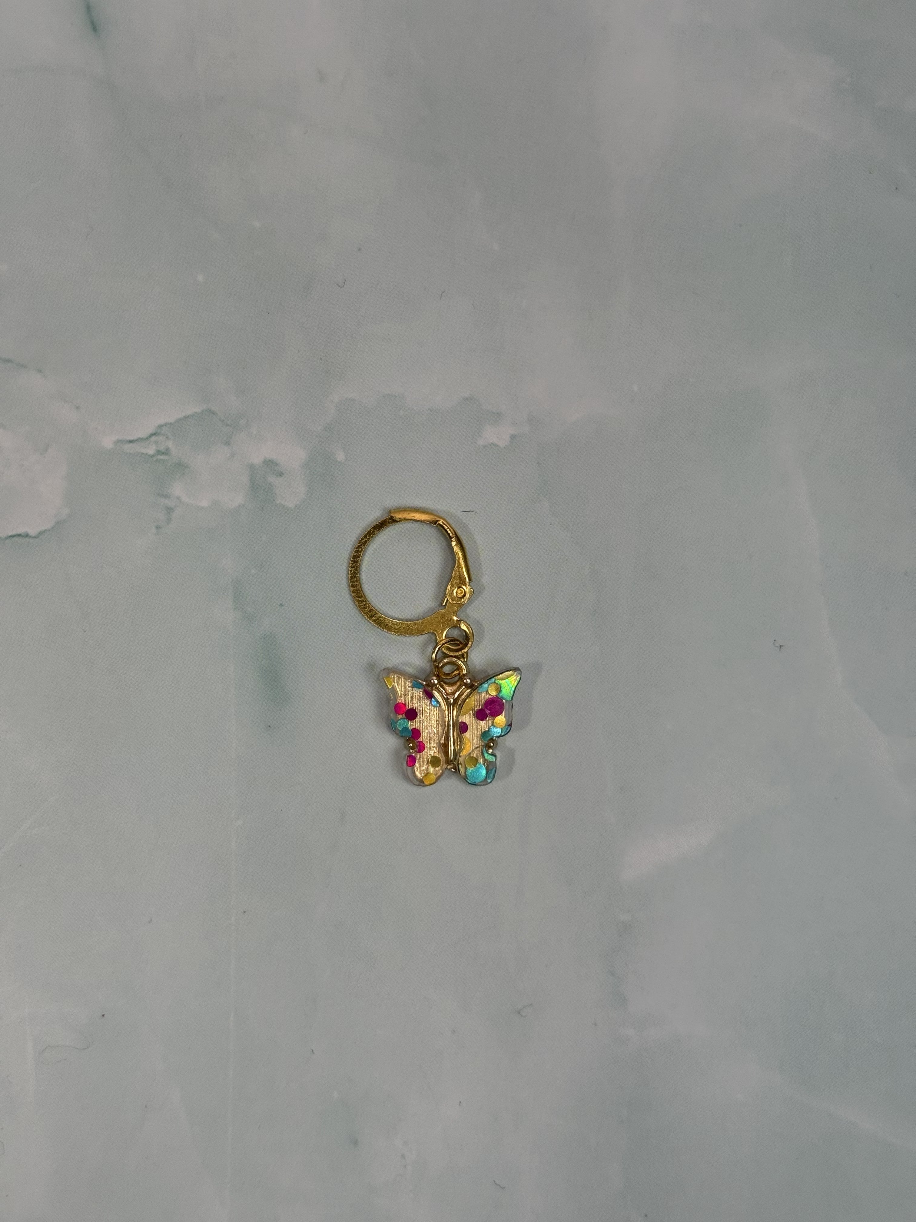 Schmetterling Maschenmarkierer (Gold)