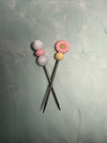 Mini Amigurumi Sticks Blume 🌸 (2)