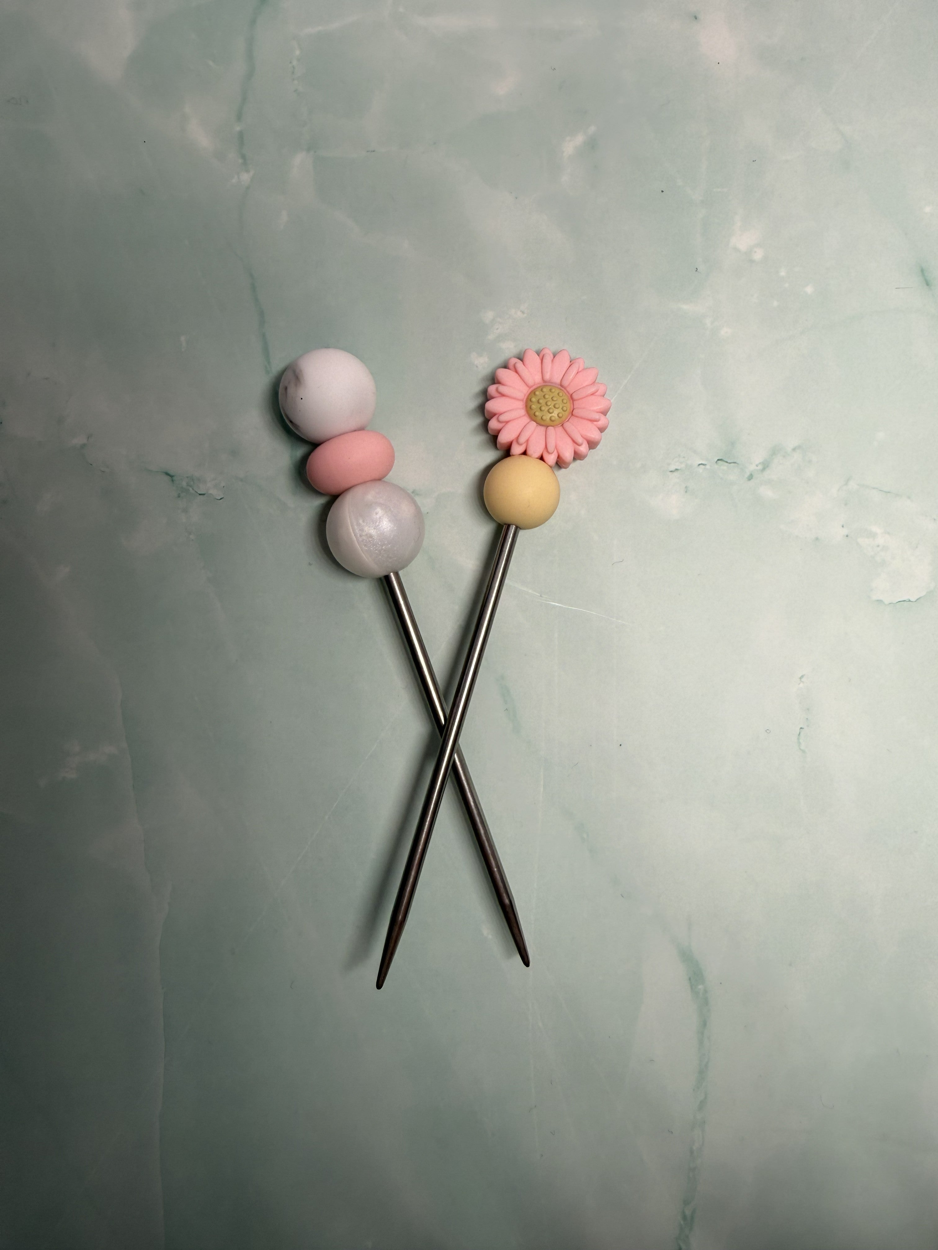 Mini Amigurumi Sticks Blume 🌸 (2)