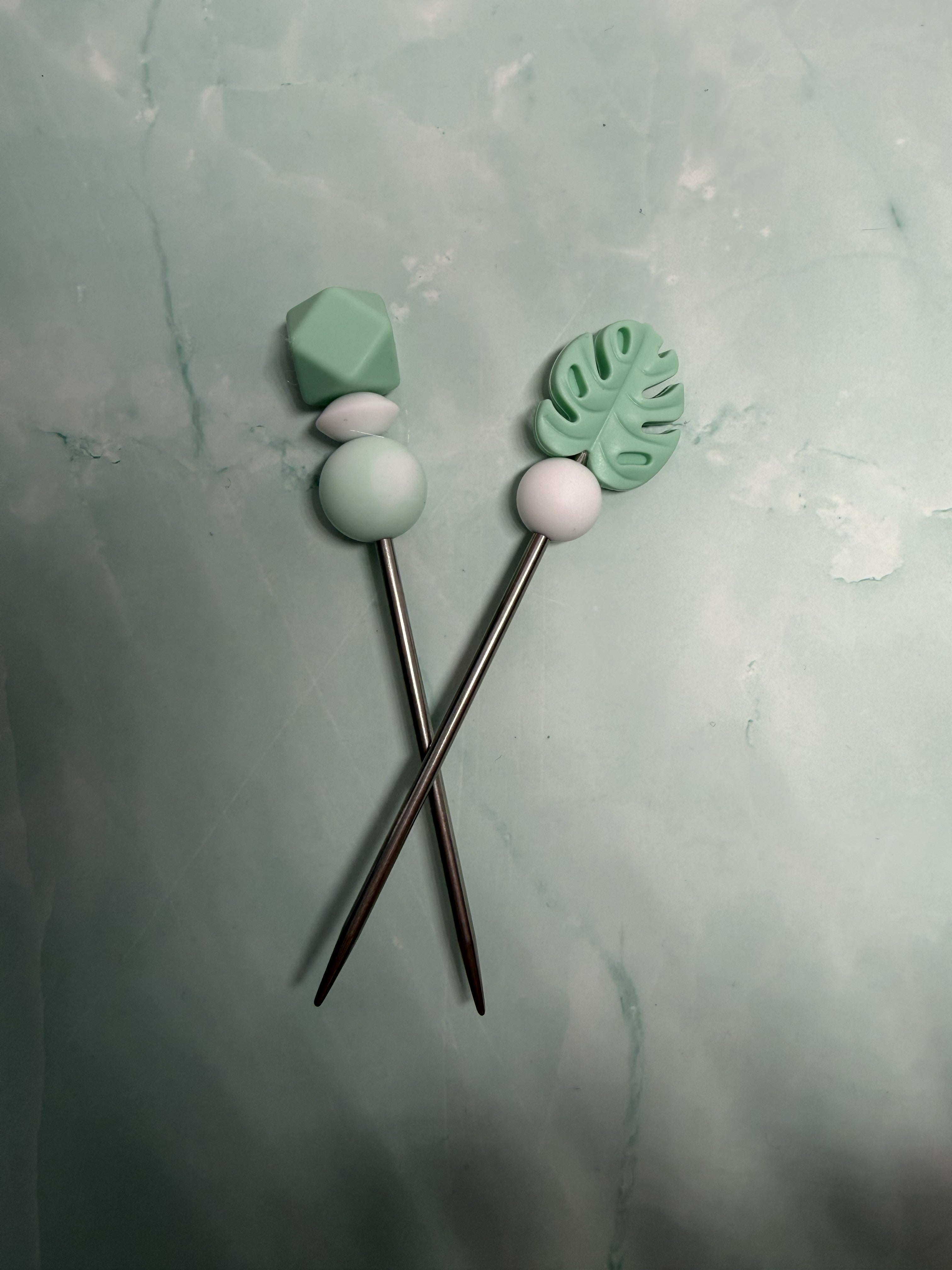 Mini Amigurumi Sticks Blatt🍃(3)